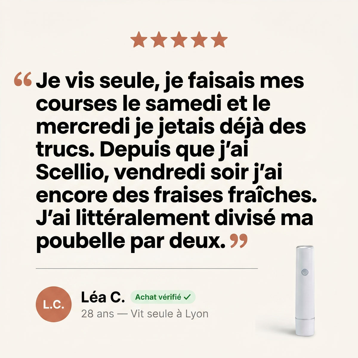 Scellio — Tes courses tiennent la semaine